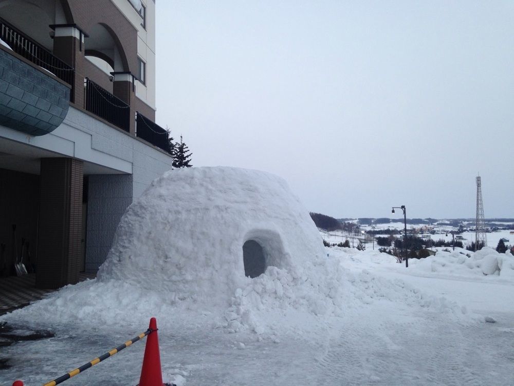 富良野ホップスホテル 上富良野町 エクステリア 写真